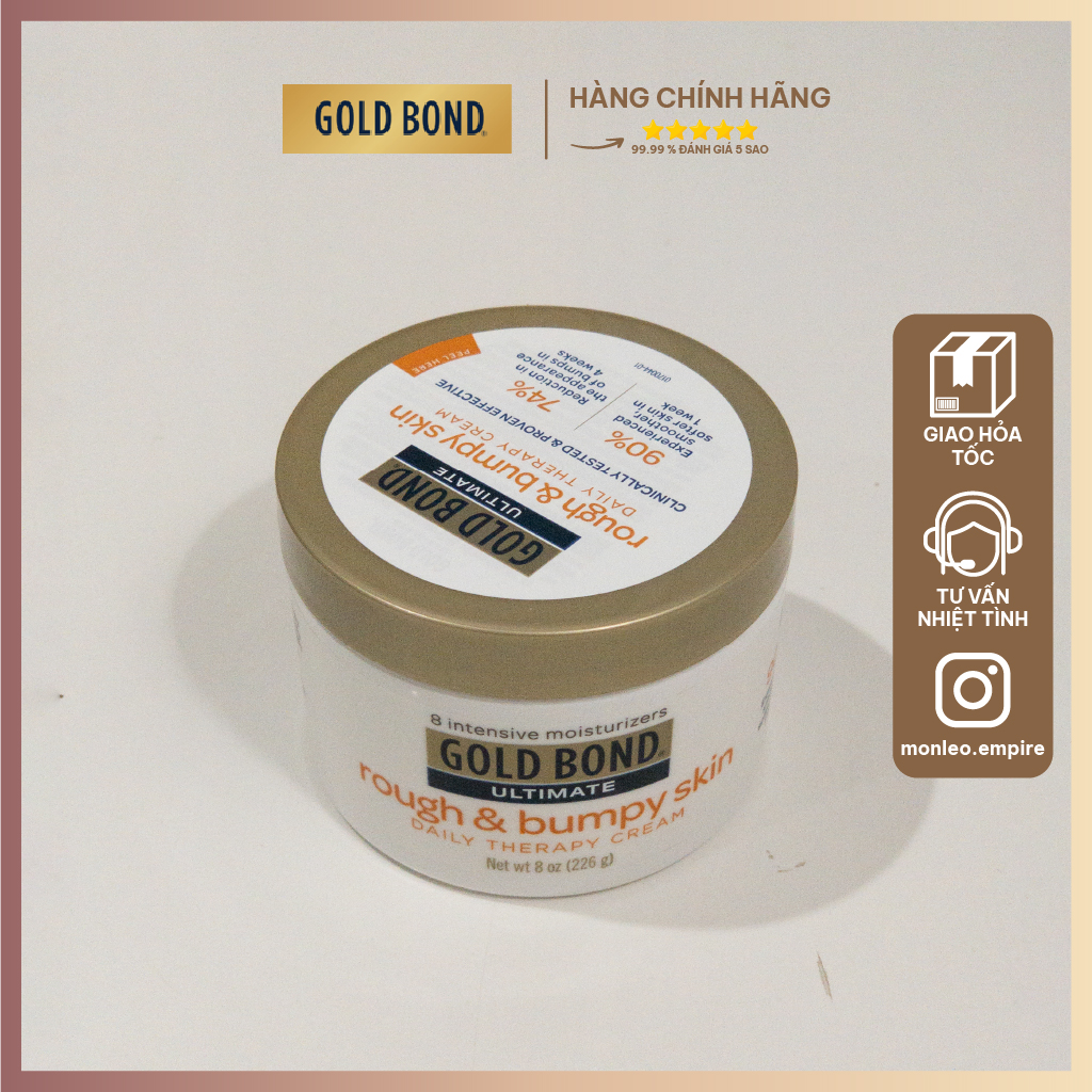 Kem dưỡng da Gold Bond Ultimate Rough & Bumpy Skin 226g