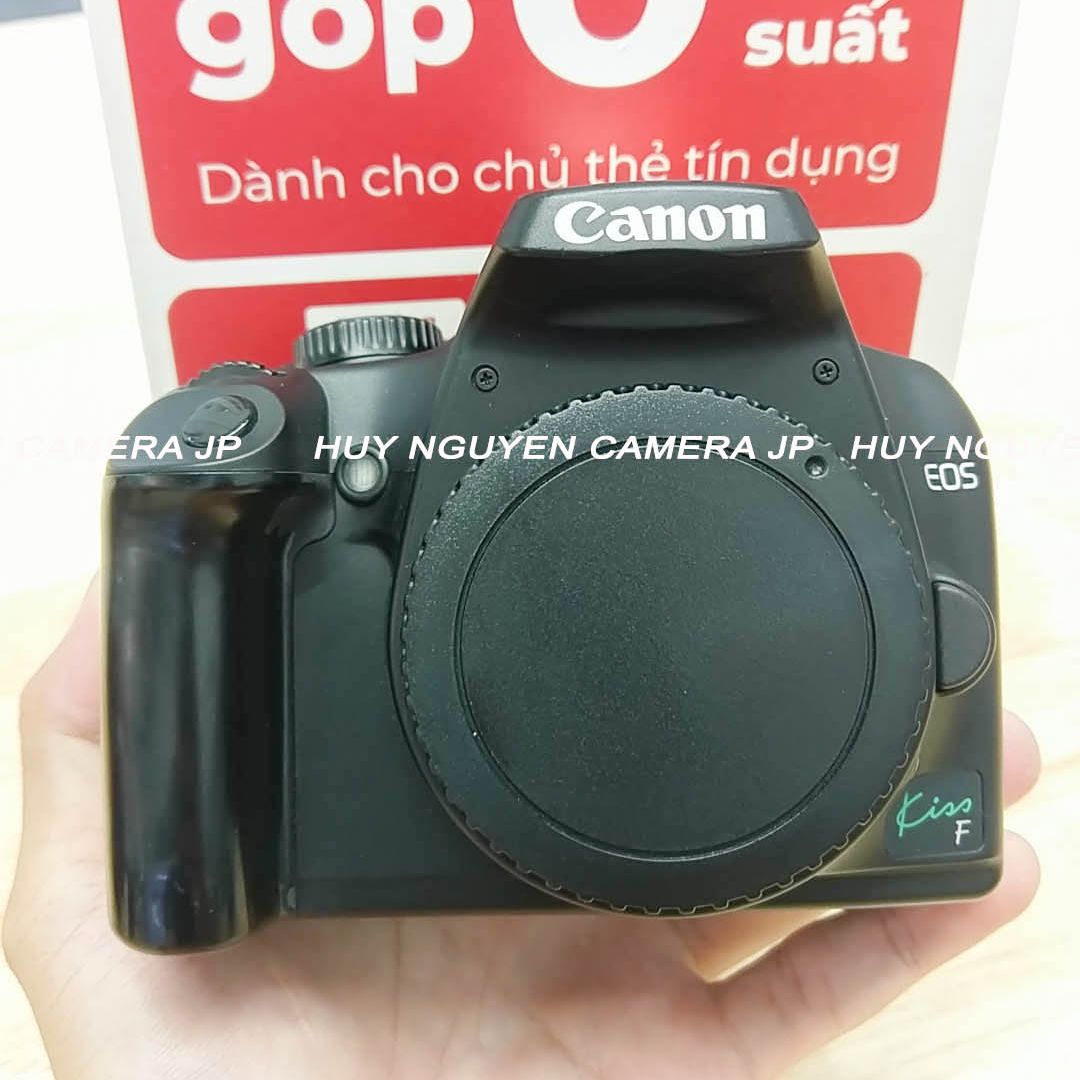 MÁY ẢNH CANON 1000D (EOS KISS F) , ỐNG KÍNH Canon 18 55 .