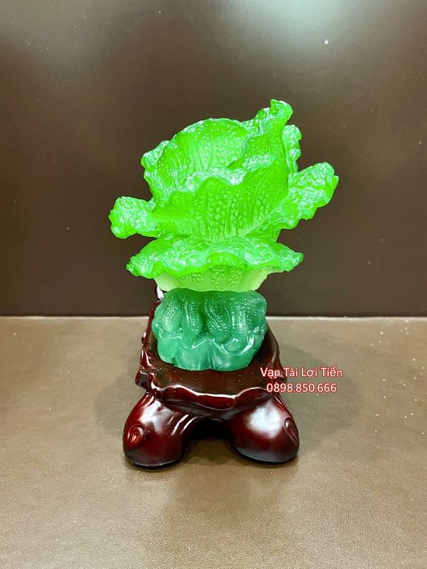 Tượng bắp cải phong thủy chiêu tài phát lộc