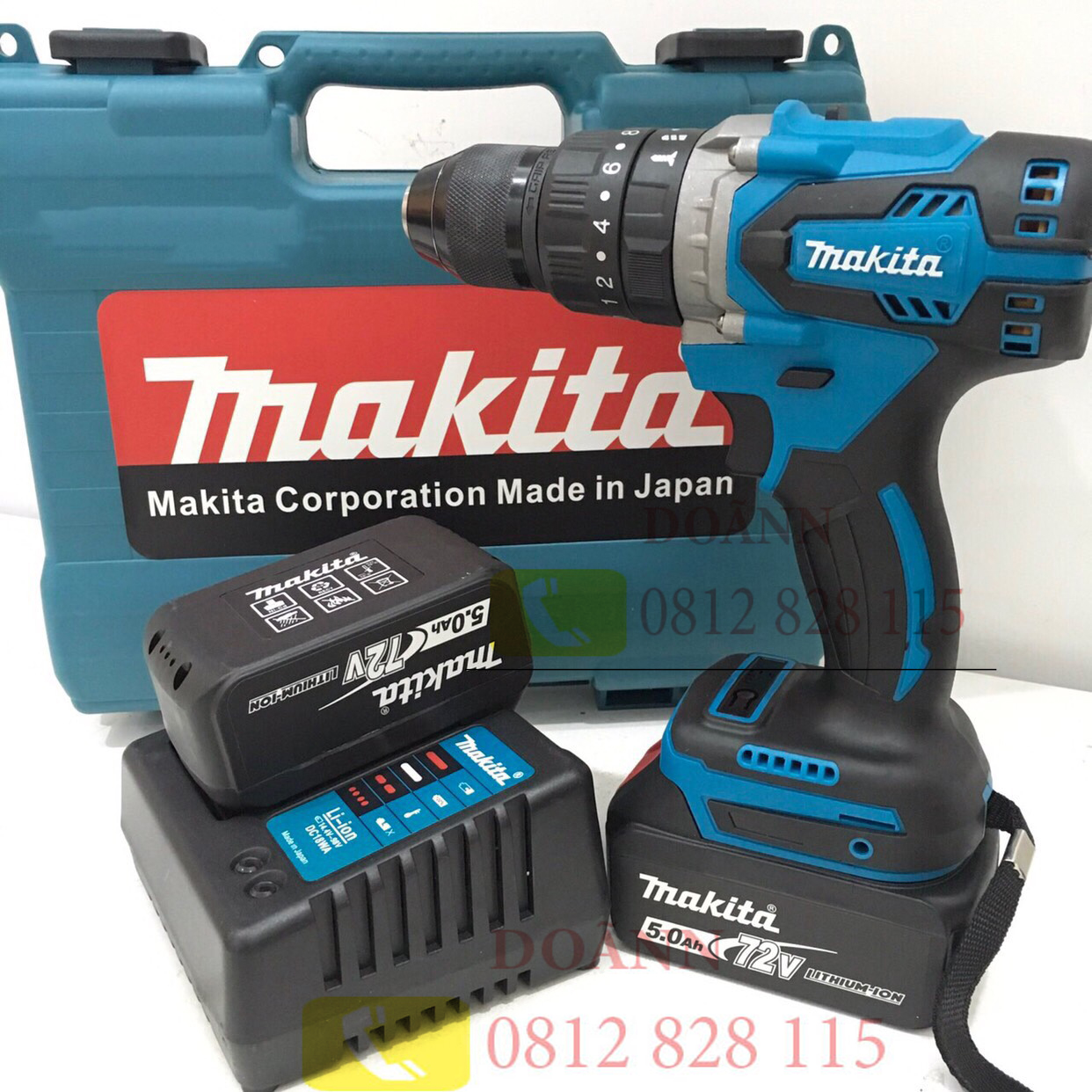 Khoan pin Makita' 3 chức năng