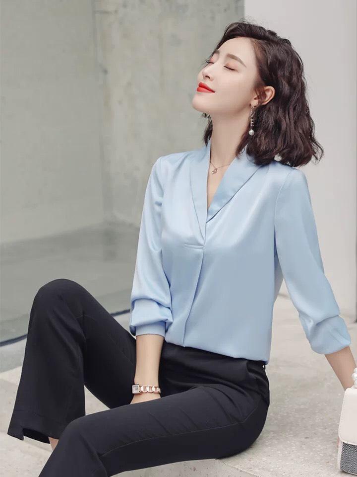 ÁO sơ mi cổ bẻ ngắn cực HOT