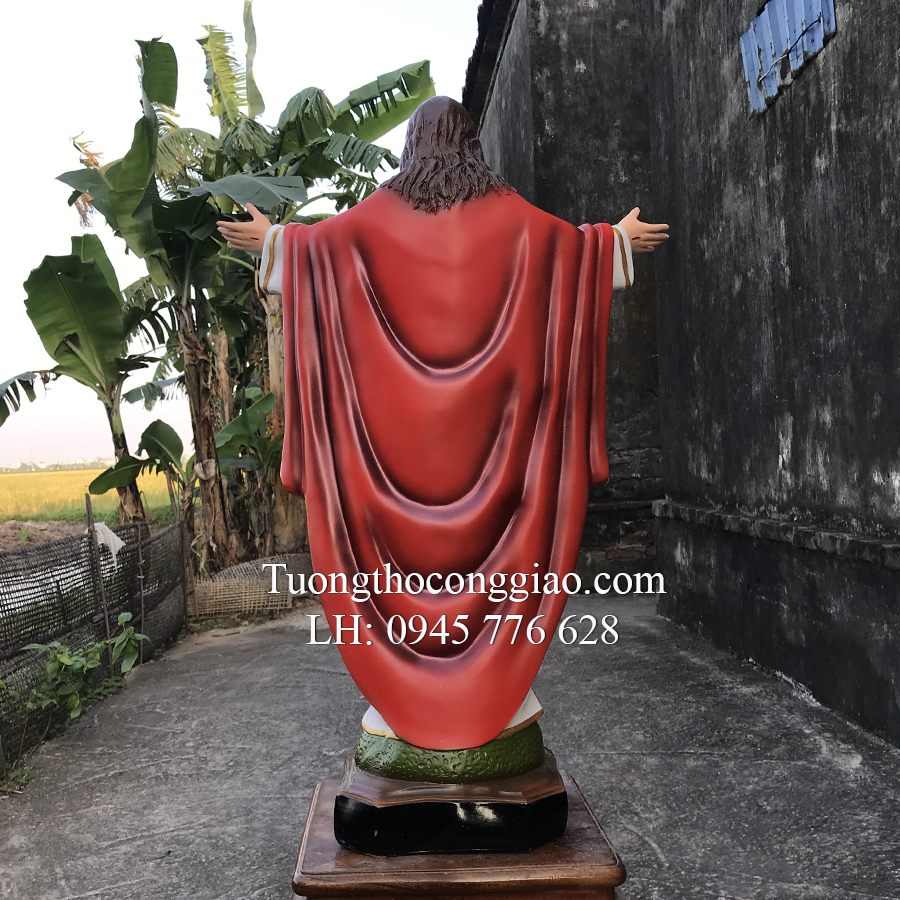 Tượng Chúa Kito Vua 80cm composite