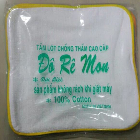 SET 10 TẤM LÓT CHỐNG THẤM DOREMON (loại 1 giặt máy được)