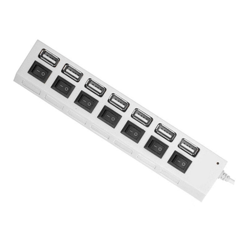 USB Hub 2.0 USB Splitter Multi Hub Adapter USB Several Ports Power Adapter with Switch Accessories for PC Laptop