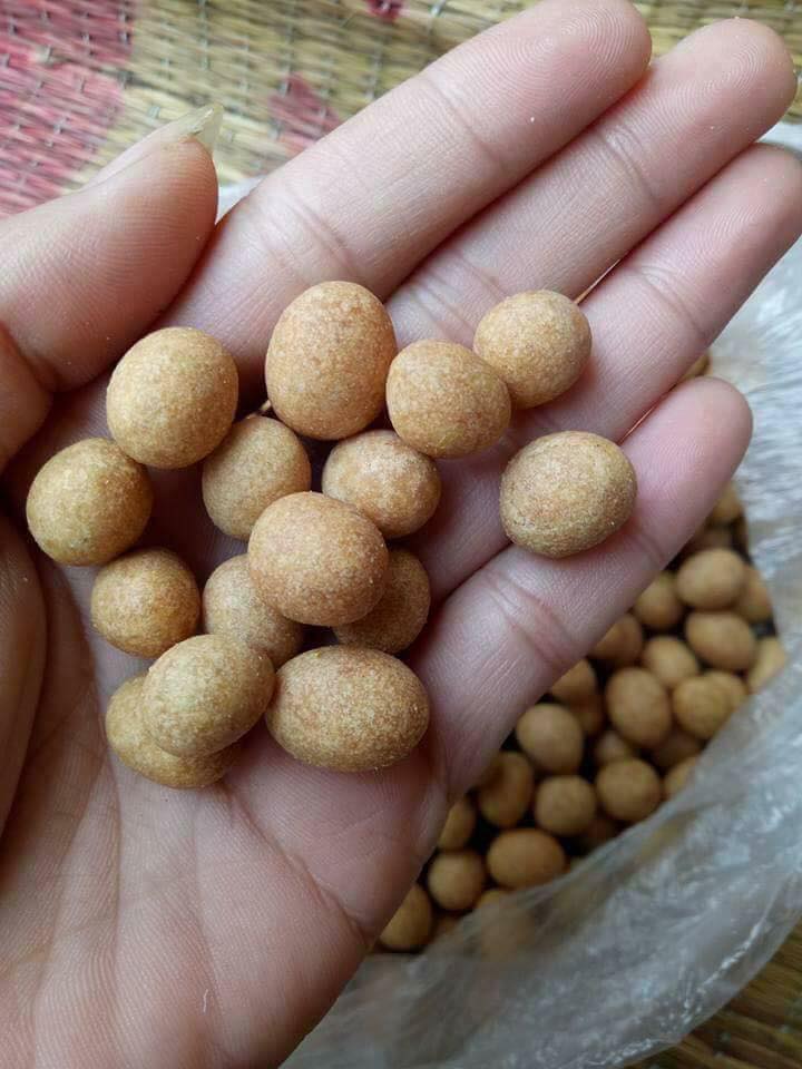 500G ĐẬU PHỘNG DA CÁ CỐT DỪA THƠM NGON GIÒN TAN