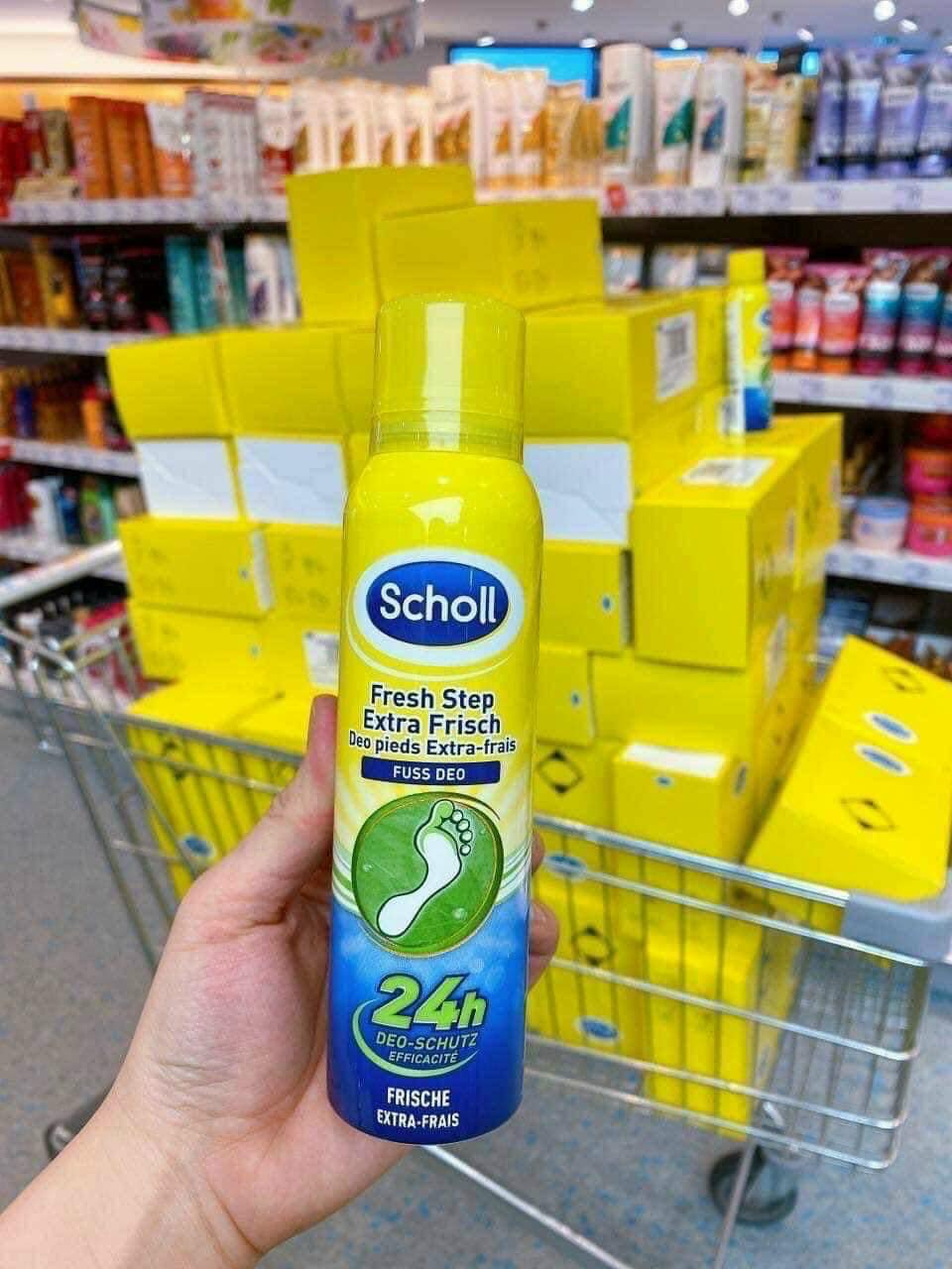 Xịt khử mùi hôi chân scholl