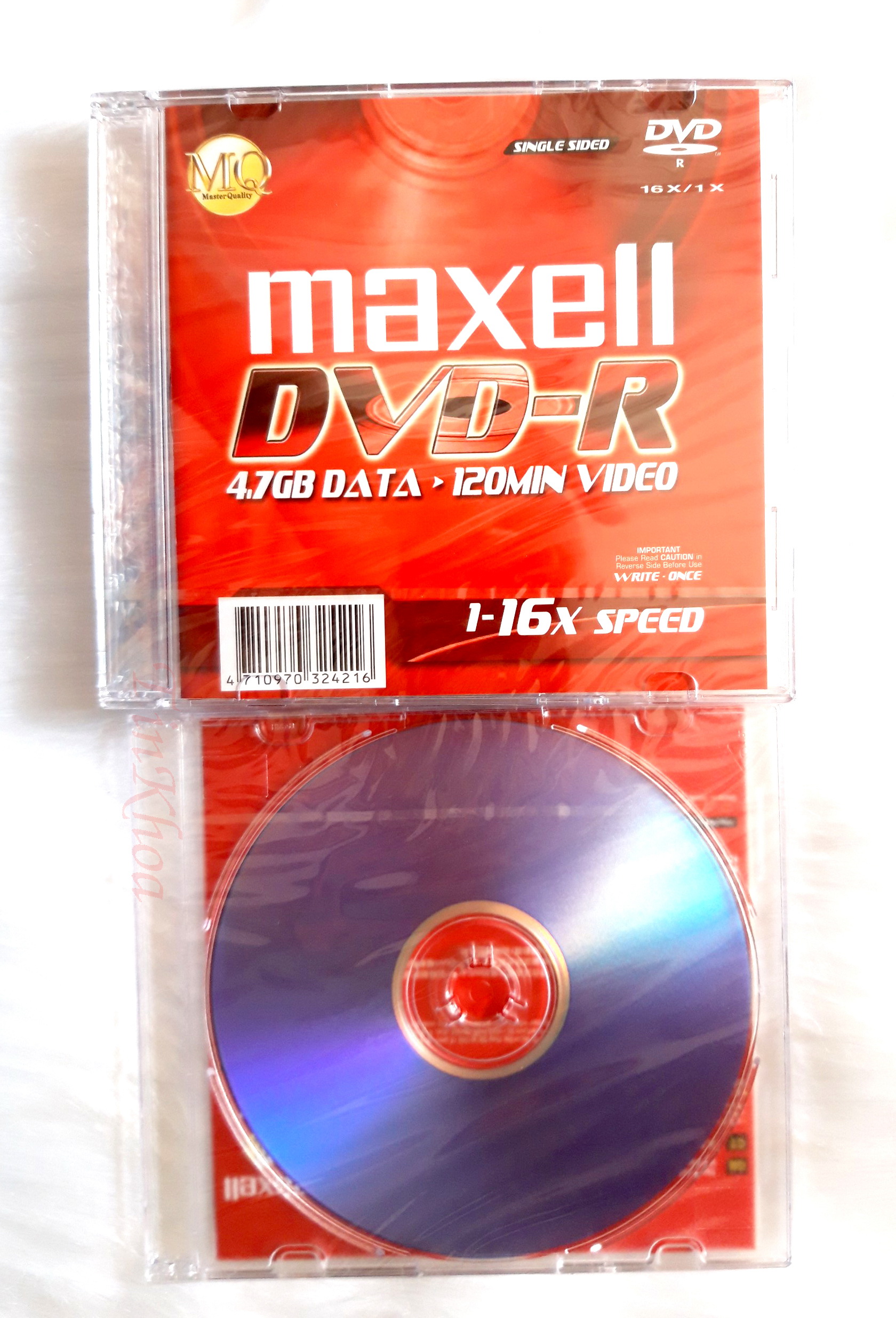 Hộp 10 Đĩa Trắng DVD-R maxell