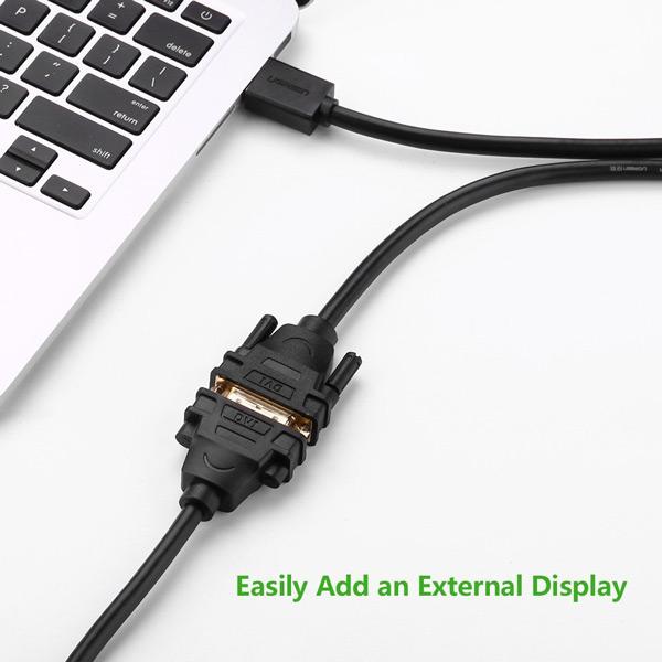 Cáp chuyển đổi HDMI sang DVI 24+1 Ugreen 10135 (dài 2M)