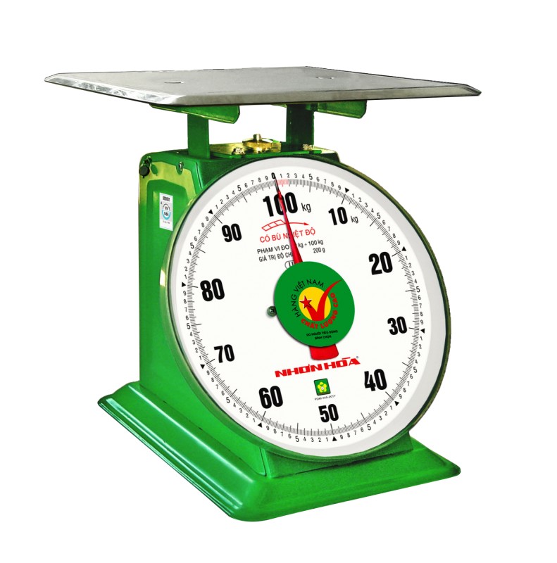 Cân Đồng Hồ Lò Xo Nhơn Hòa 100Kg