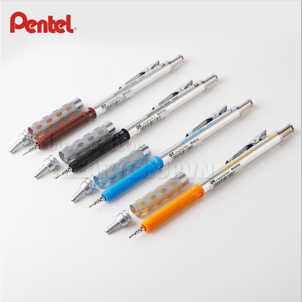 [THEARTSHOP] Chì Bấm Cơ Khí Pentel Graphgear 1000