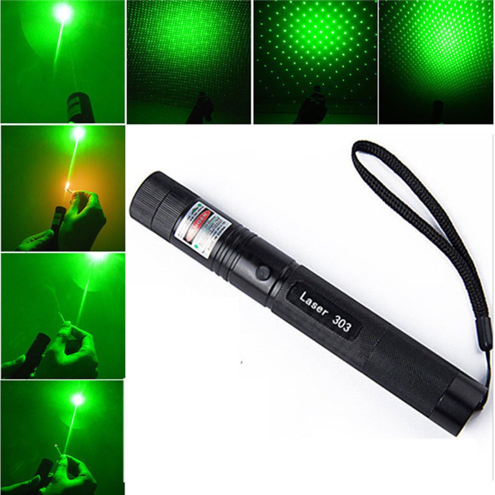 Đèn laser 303 (kèm hộp + pin + sạc)