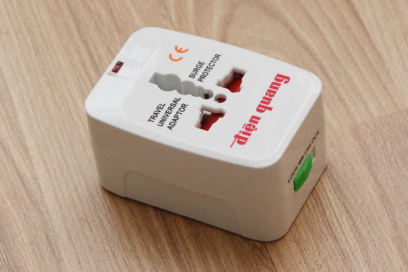 Adapter du lịch Điện Quang TV-01