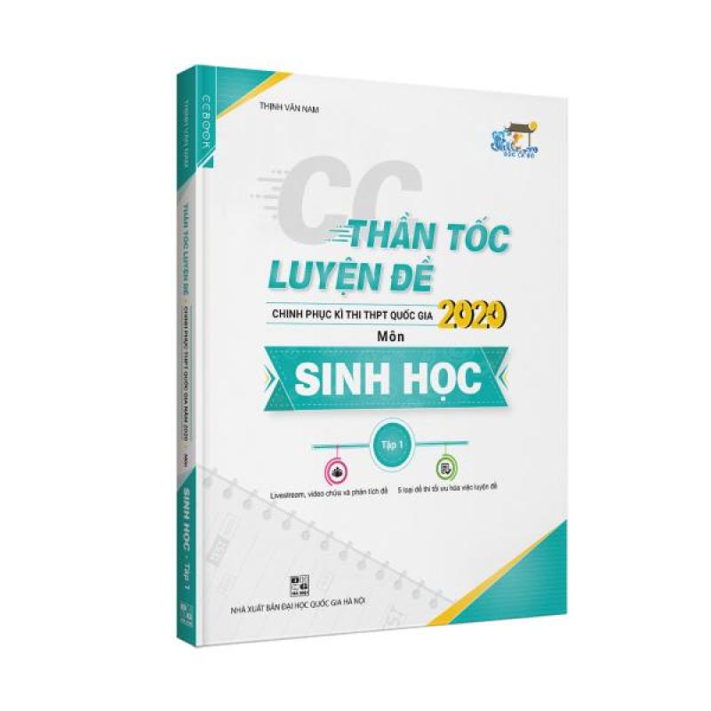 Mua Thần tốc luyện đề Chinh phục kì thi THPT quốc gia 2020 môn sinh học tập 1