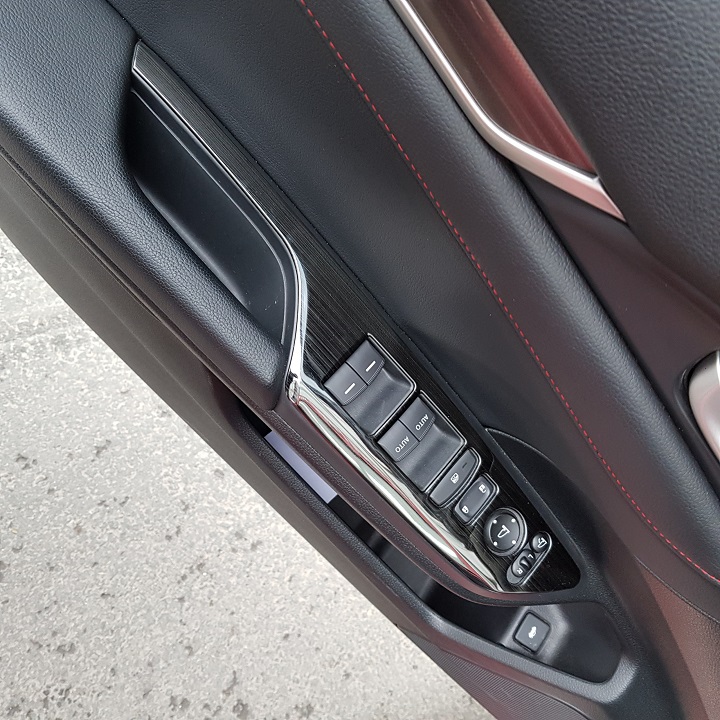 Ốp trang trí nội thất xe honda civic 2016-2019 - vân titan