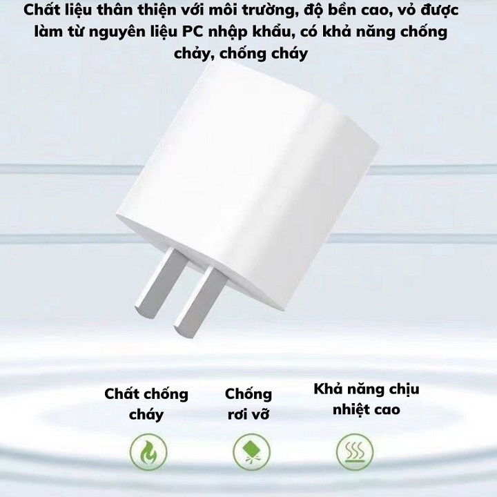 Bộ sạc nhanh chuẩn PD 30w, 35w Cho Điện Thoại Iphone 8 / X / Xs / Xr / 11 Pro Max / 12 Pro Max