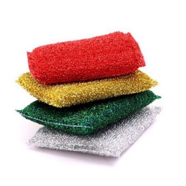Miếng cước rửa chén kim tuyến