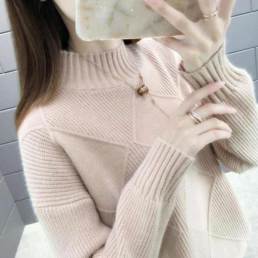 Áo len nữ💘 MỀM MỊN 💘 Áo len nữ cổ lọ 3 phân Hàn Quốc