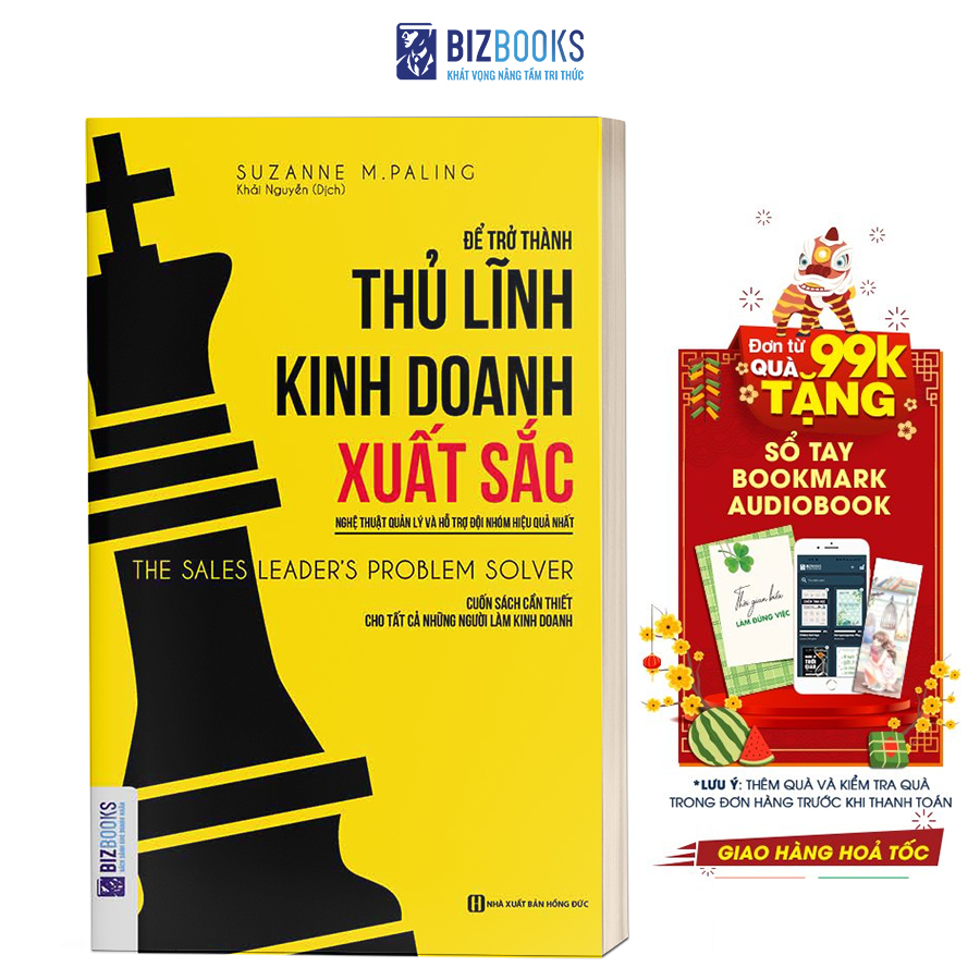 Bizbooks - Sách - Để Trở Thành Thủ Lĩnh Kinh Doanh Xuất Sắc