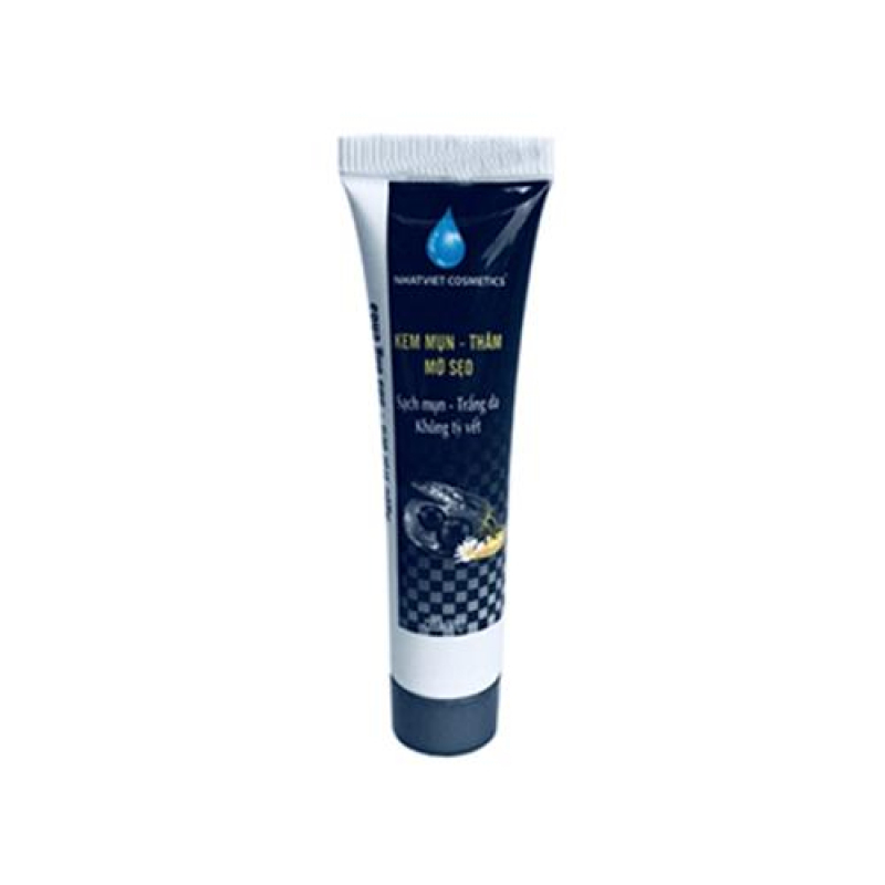 Tuýp kem siêu chấm mụn 24h, xóa thâm, liền sẹo ngọc trai đen, sữa ong chúa 15g giá rẻ