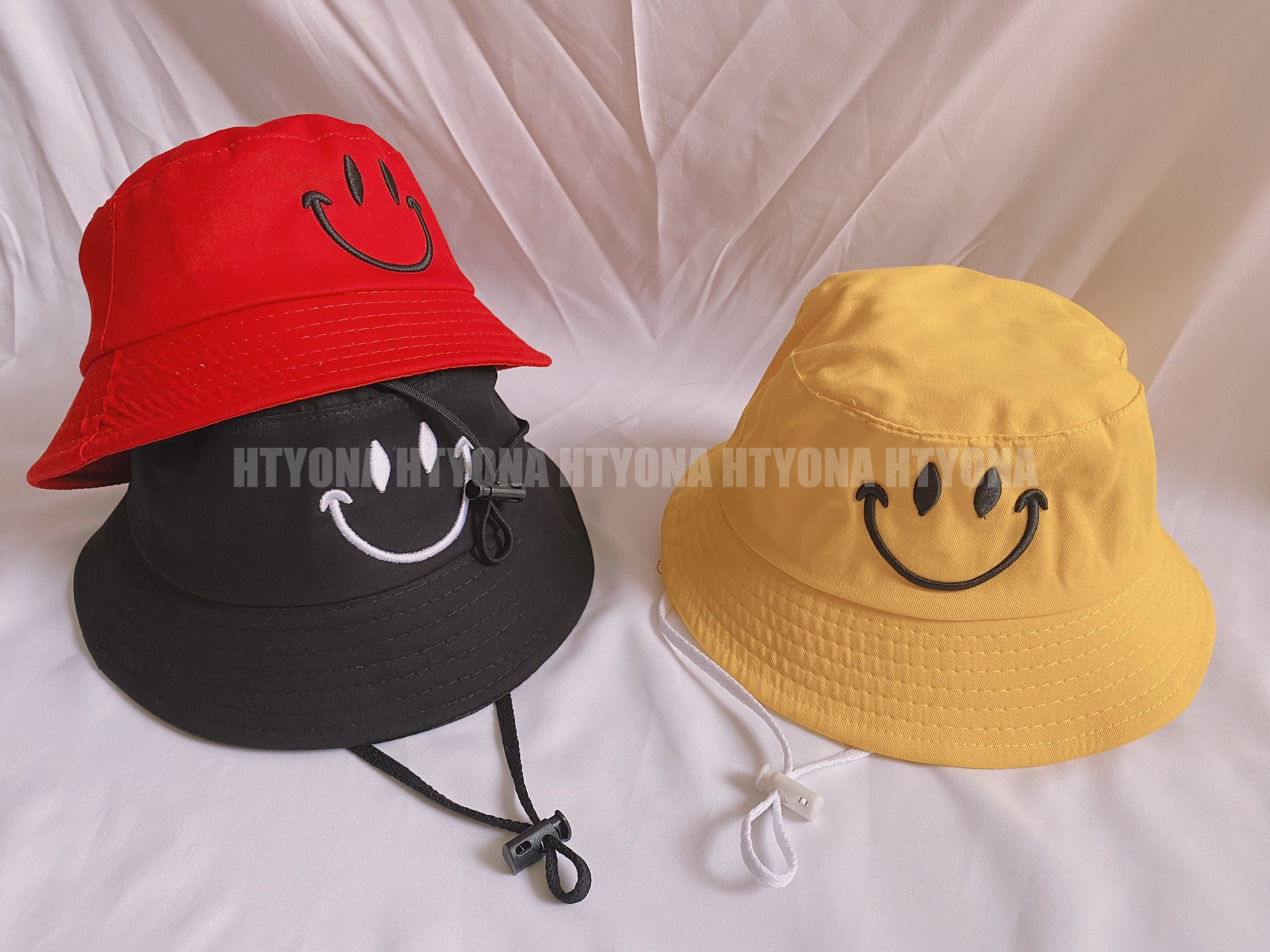Mũ Trẻ Em / Nón Bucket Mặt Cười 2 -5 Tuổi