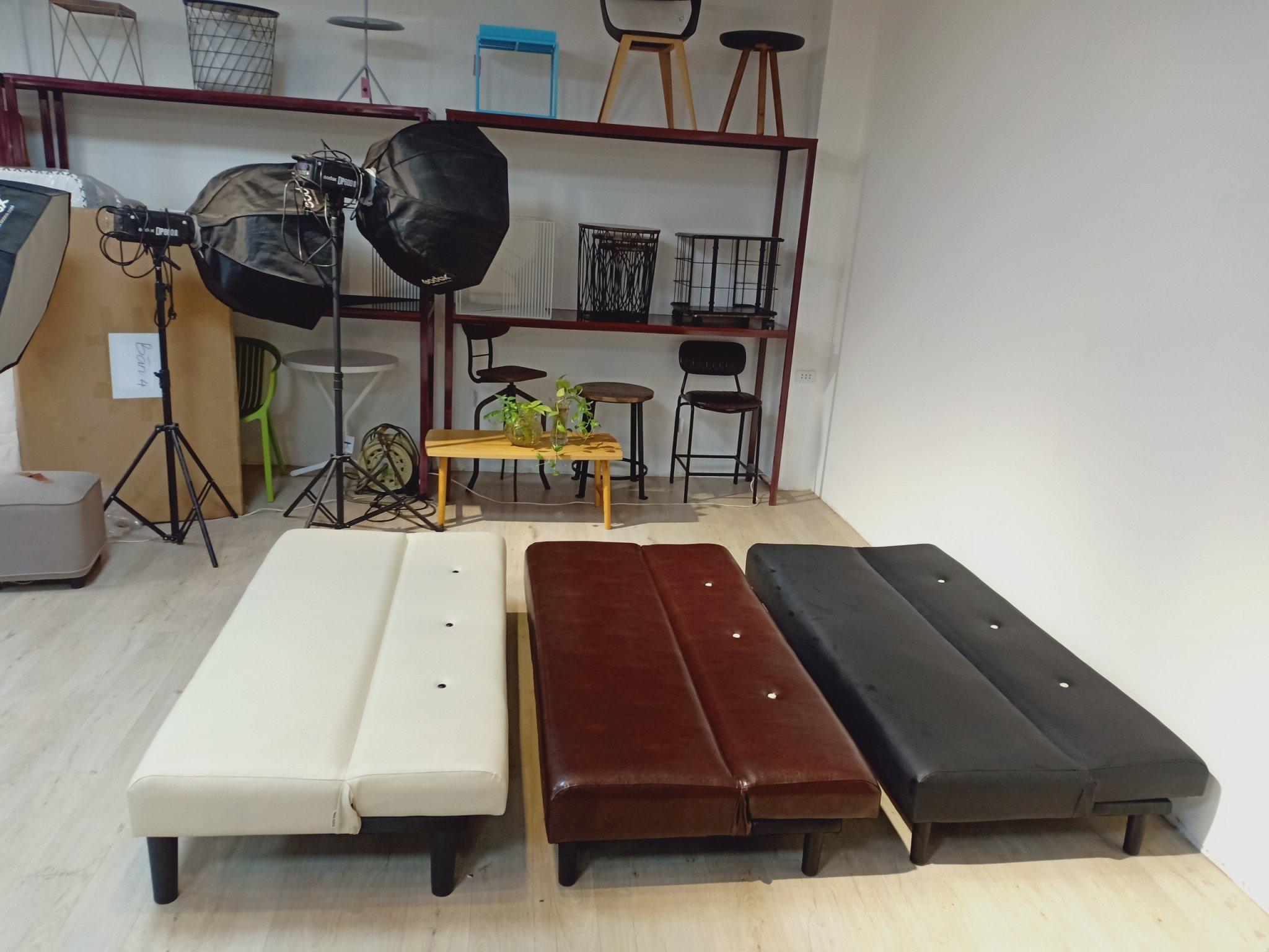 Ghế Sofa giường đa năng BN-Home 2001 (Trắng)