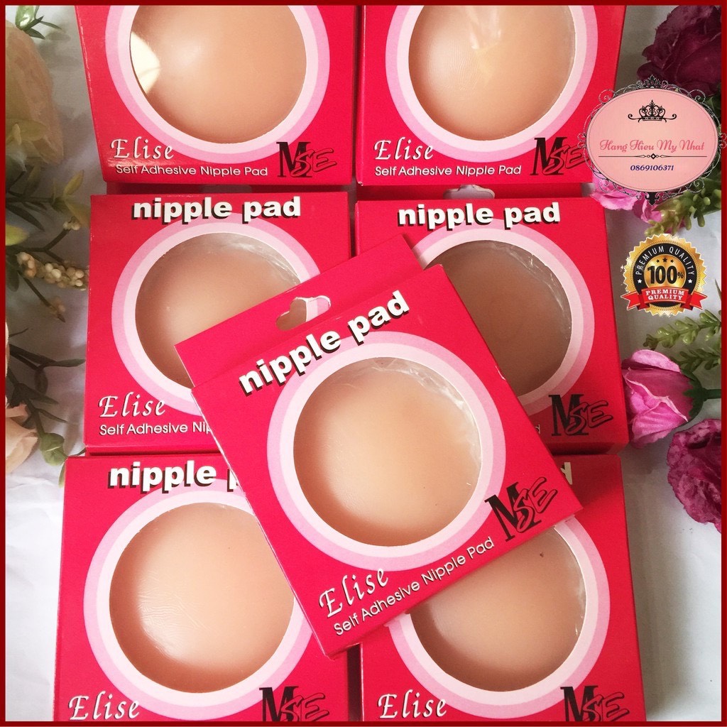 Miếng dán ngực hộp ( 10 miếng) [ZOZO 0123 ] Miếng Dán Ti Ngực