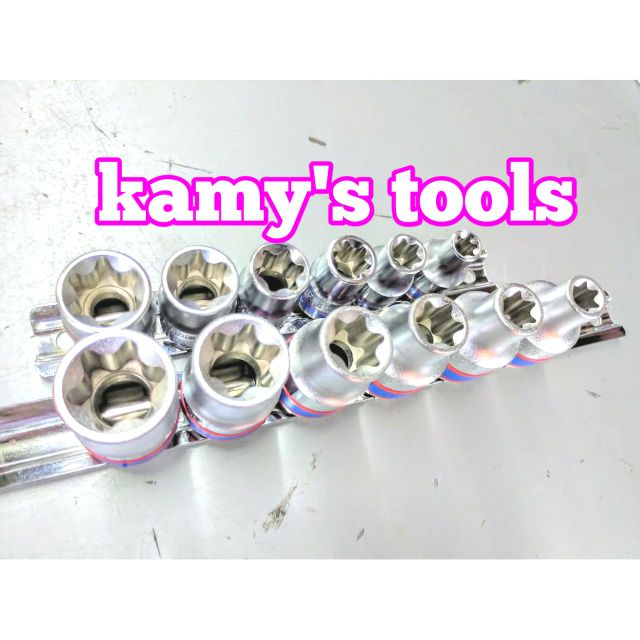 [HCM]Bộ Tuýp E Kingtony 3106pr Và 4106pr (Bộ Tuýp Sao Bộ Khẩu E) giá bán 1 bộ