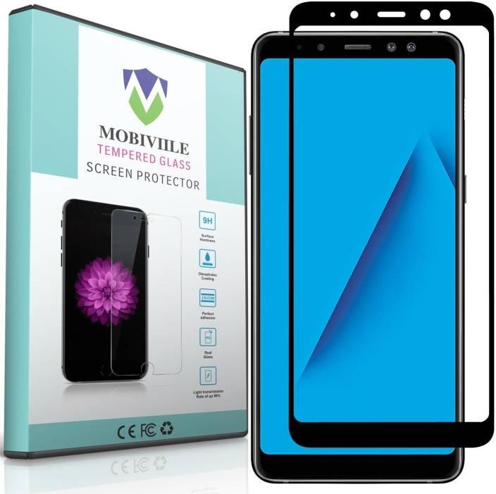 Cường lực full màn Samsung Galaxy A8 2018 (Đen)