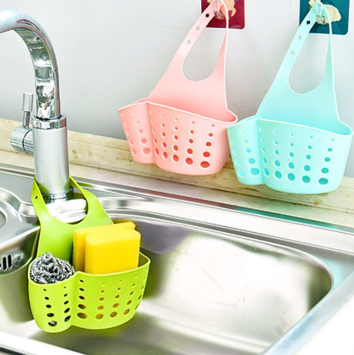 [HCM]Giỏ đựng đồ rửa bát có móc treo đa năng