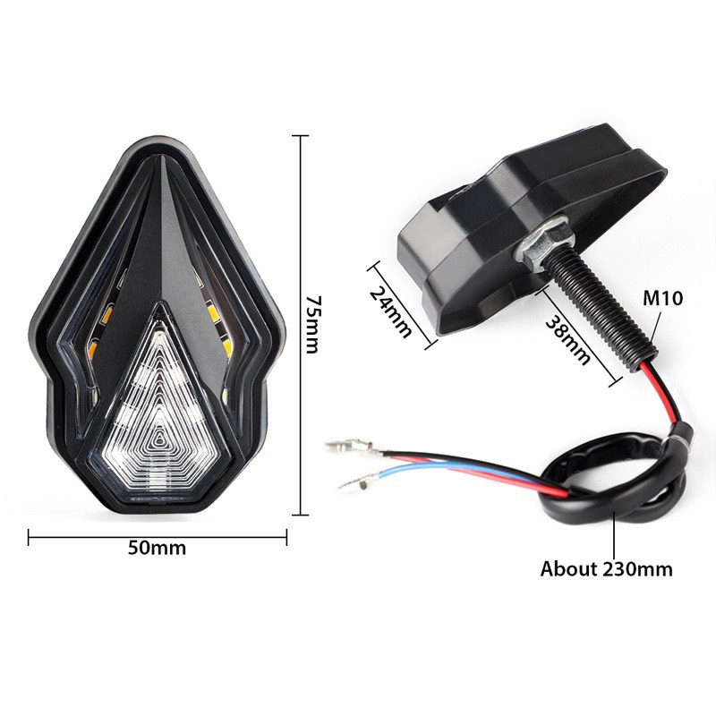 xinhan xe may Xi nhan led chạy Audi V1 ( giá 1 cặp )