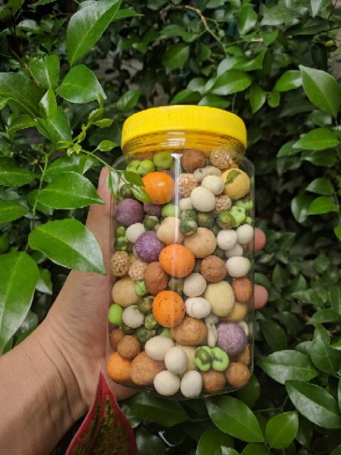 500GR ĐẬU PHỘNG MIX NHIỀU VỊ THƠM NGON RÒN RỤM