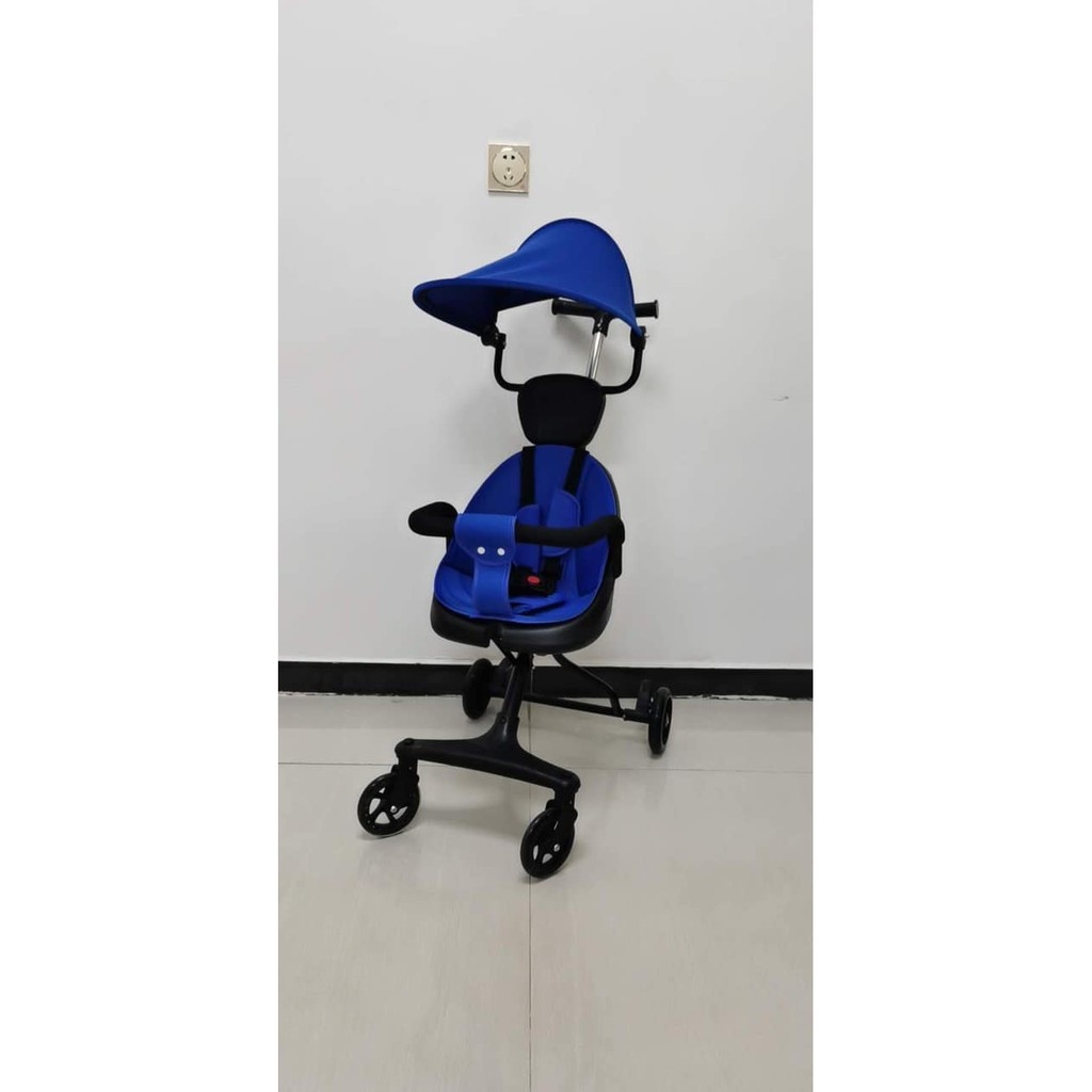 XE ĐẨY DU LỊCH GẤP GỌN CHO BÉ CÓ MAI CHE