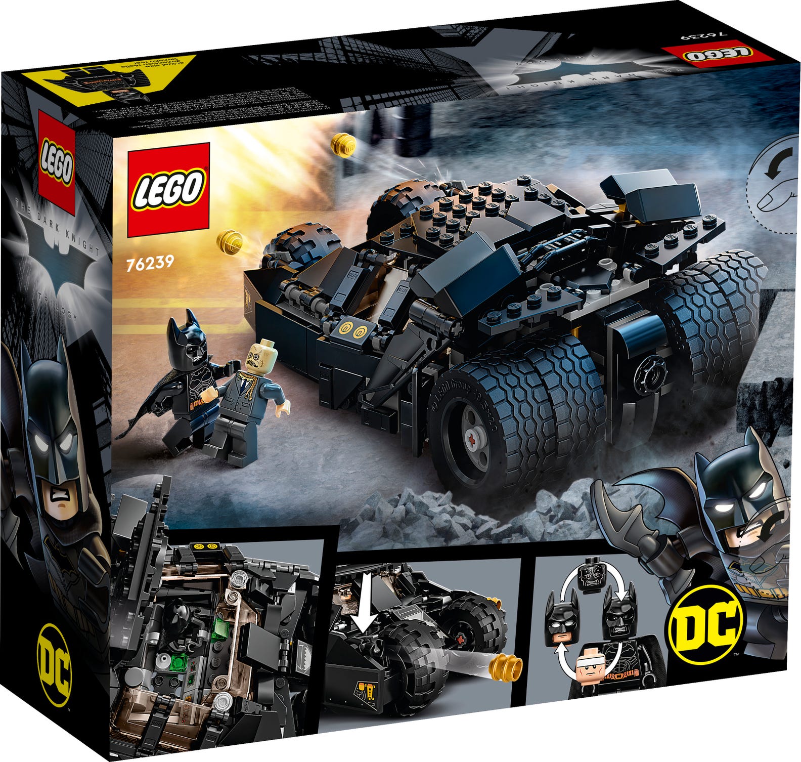 BRICK4U]LEGO BATMAN - 76239 - BATMOBILE TUMBLER: SCARECROW SHOWDOWN |  