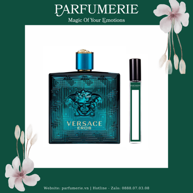 [Chính hãng - Chiết 10ml] Nước hoa nam quyến rũ đầy nam tính Versace Eros EDT