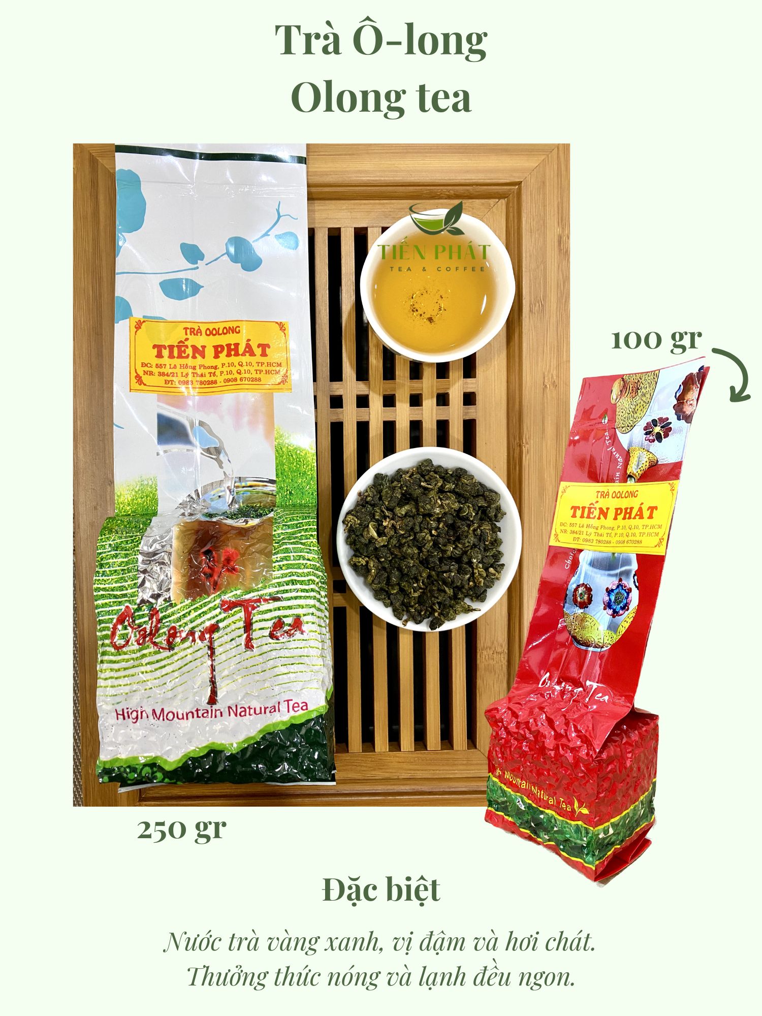 TRÀ Ô LONG CHUẨN VỊ ĐÀI LOAN
