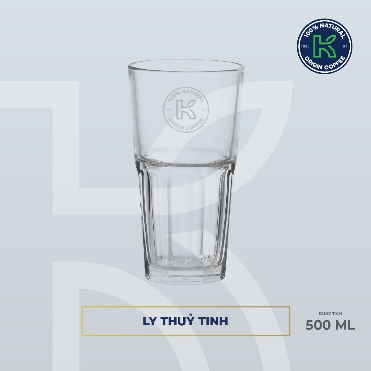 Ly Thủy Tinh 500 ML
