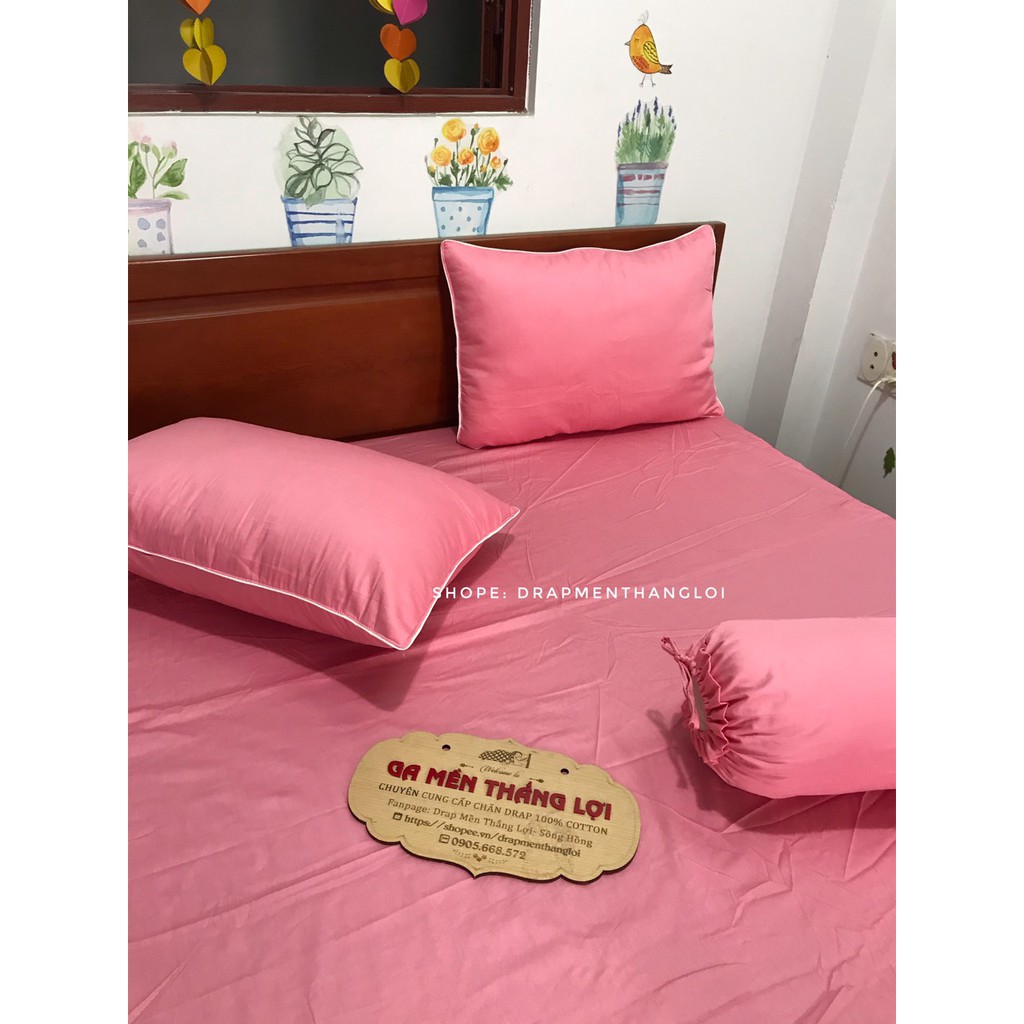 Drap 1 Màu Thắng Lợi 4 món không kèm chăn