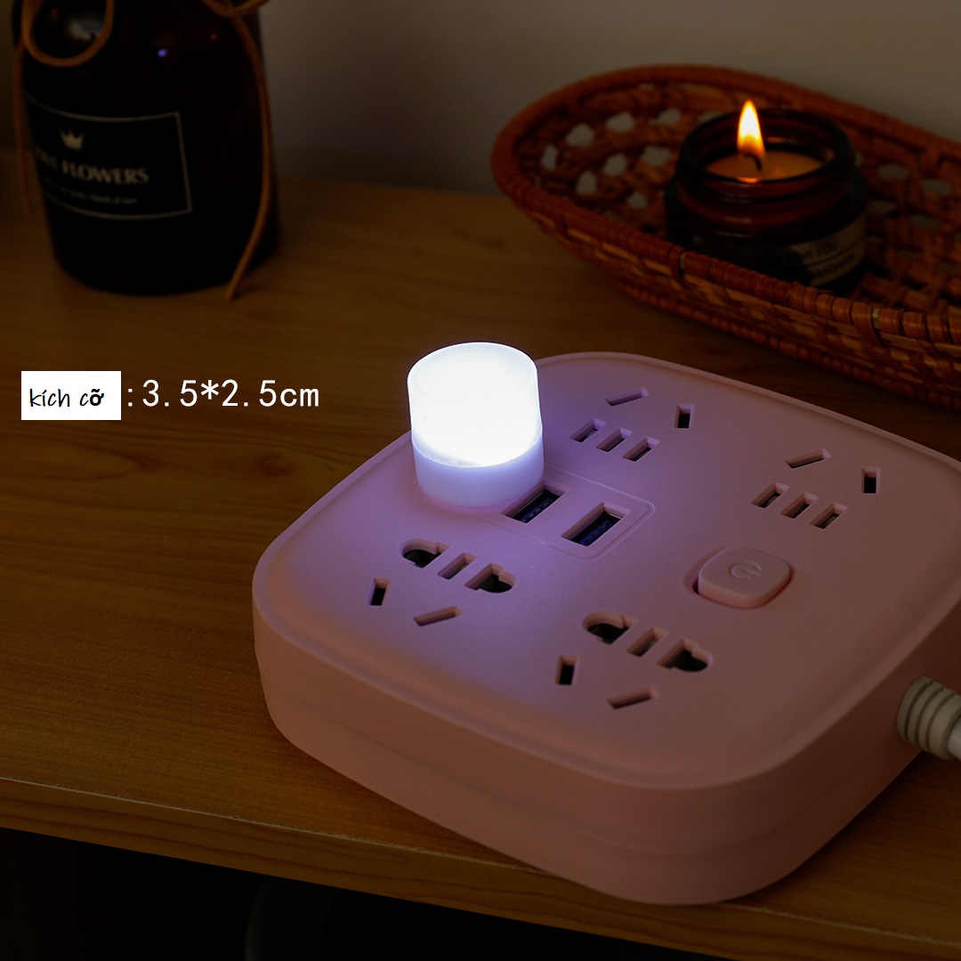 Đèn Ngủ Mini Cắm Cổng Usb Siêu Tiện Dụng