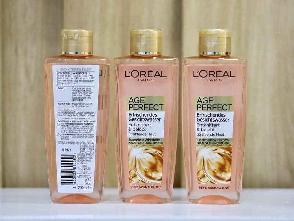 Nước hoa hồng chống nhăn Loreal