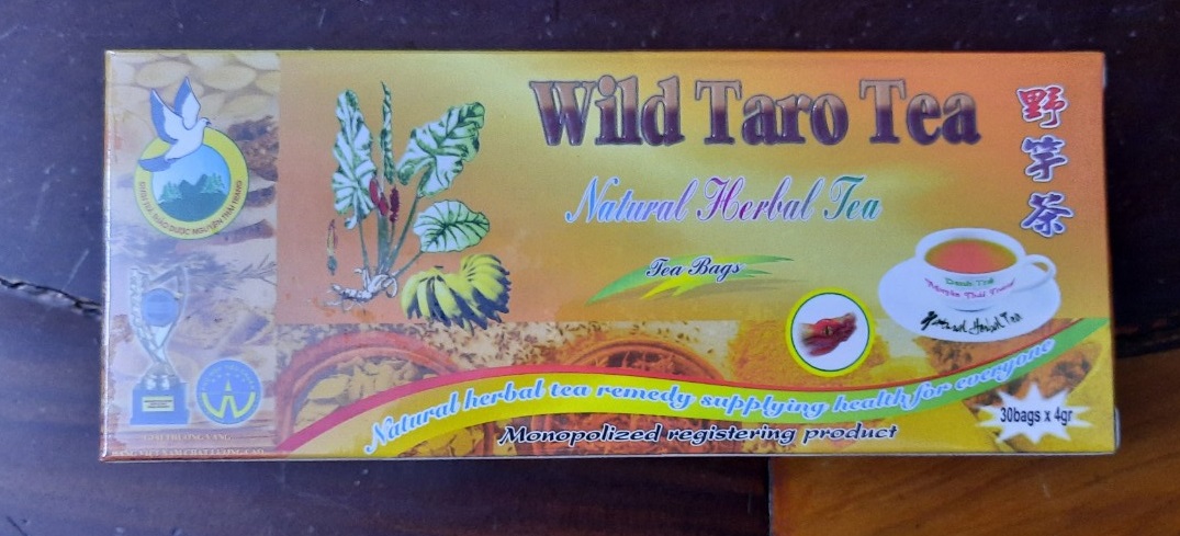 [HCM]Trà củ ráy chuối hột dùng cho người bị gout