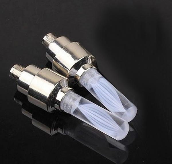[HCM]Bộ 2 Đèn Led Gắn Van Xe ĐạpXe MáyÔ Tô SPK112 (Đổi Màu)