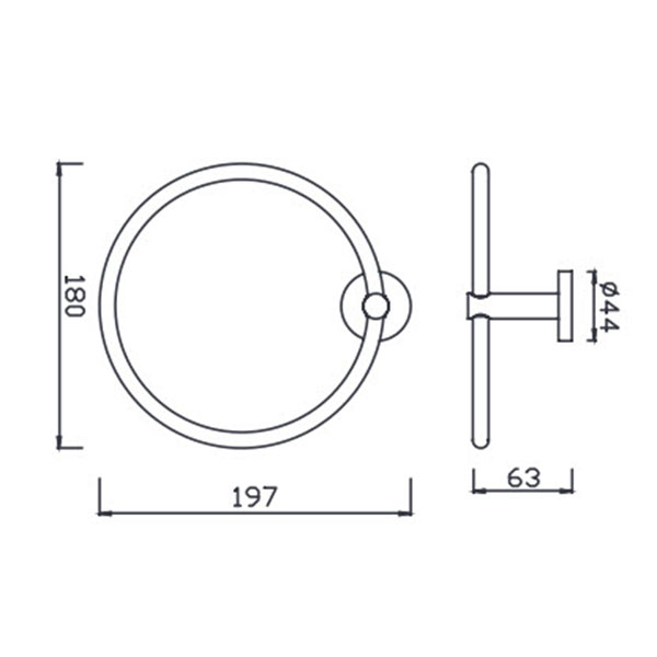 Móc Tròn Treo Khăn American Standard K-2801-47-N