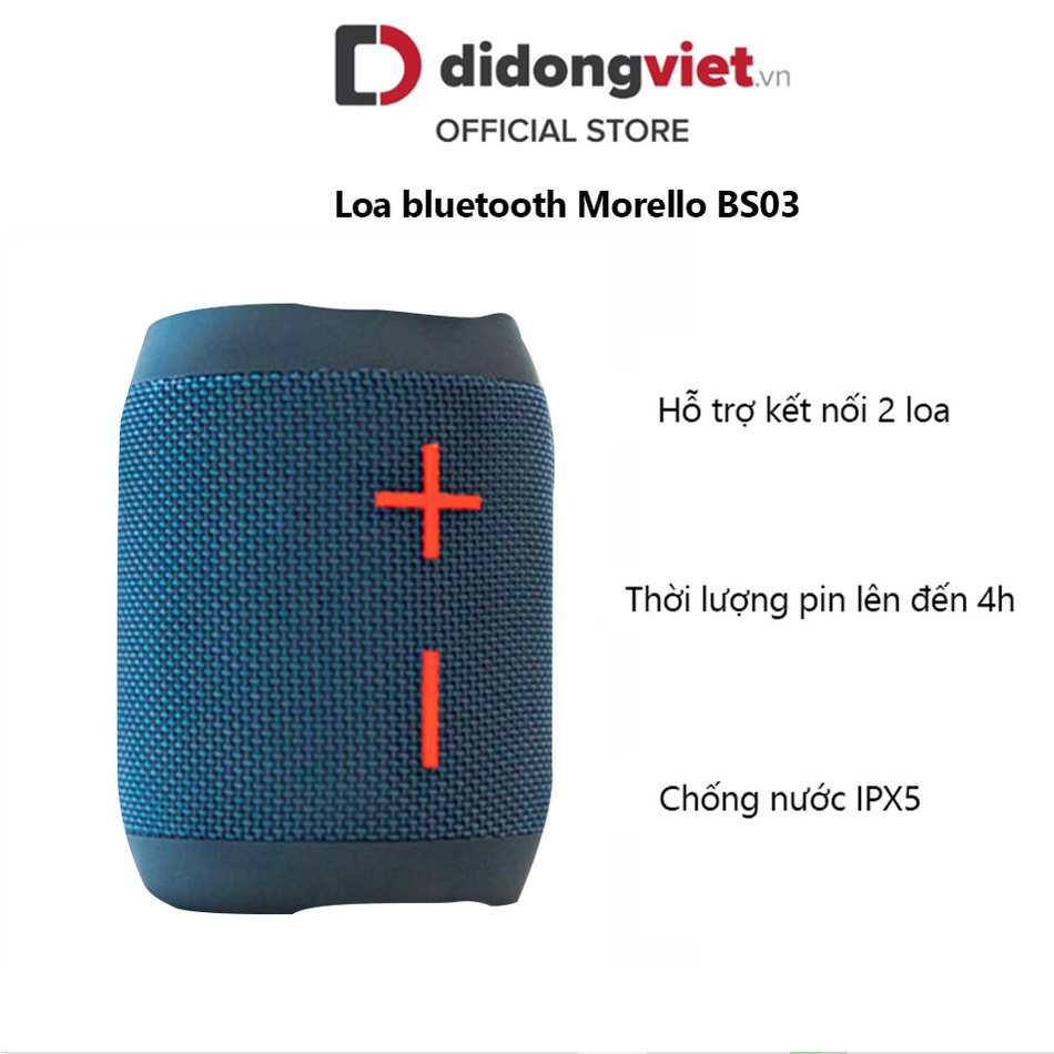 Loa bluetooth Morello BS03 Chính Hãng
