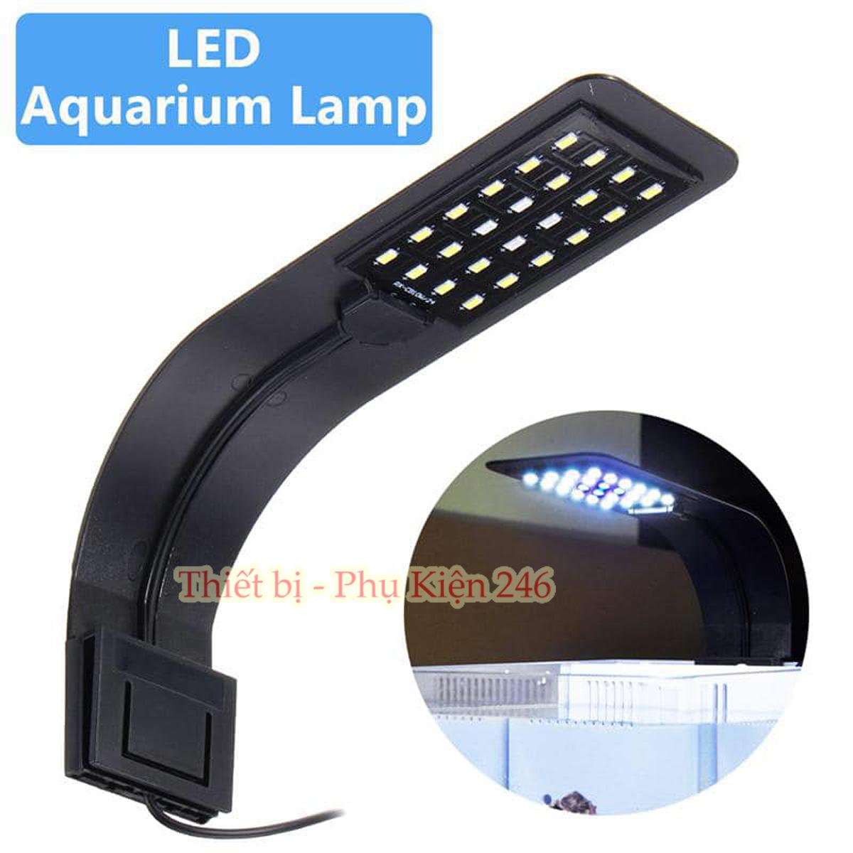 Đèn LED Bể Cá Siêu Mỏng Ánh Sáng Trắng - Xanh (White) 8w
