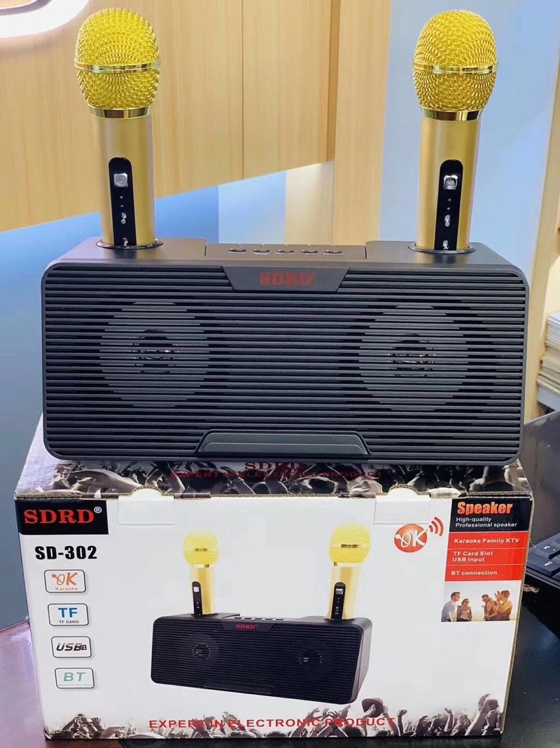 Loa Bluetooth Karaoke SD-302 - Hàng Nhập Khẩu