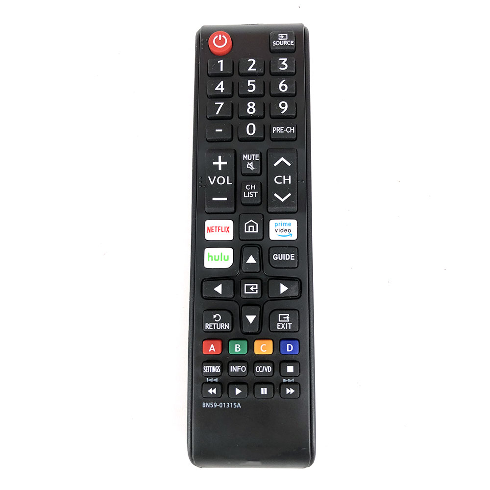 Bn59-01315a replaced remote control fit for samsung 2019 smart 4k uhd tv hdtv nu43ru7100 un43ru7200 un43ru710d un50ru7100 new