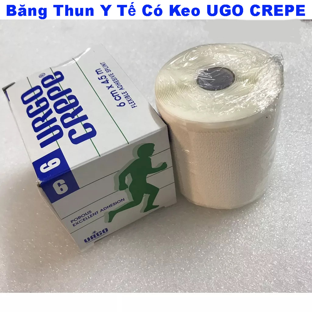 Băng Thun Có Keo Urgo Crepe 6cm,8cm,10cm