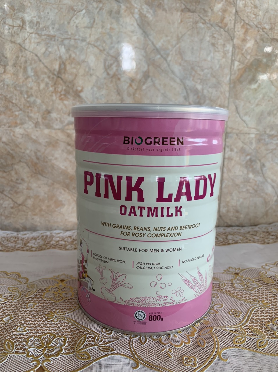 Sữa yến mạch hữu cơ PINK LADY OAT MILK