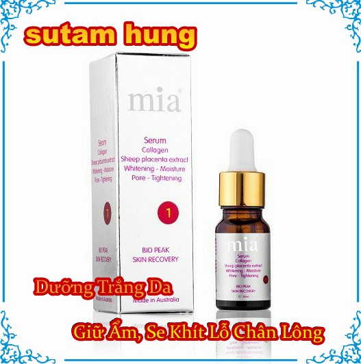 [HCM]Serum mia số 1 Collagen và chiết xuất nhau thai cừu giúp Dưỡng Trắng Da Giữ Ẩm Se Khít Lỗ Chân Lông