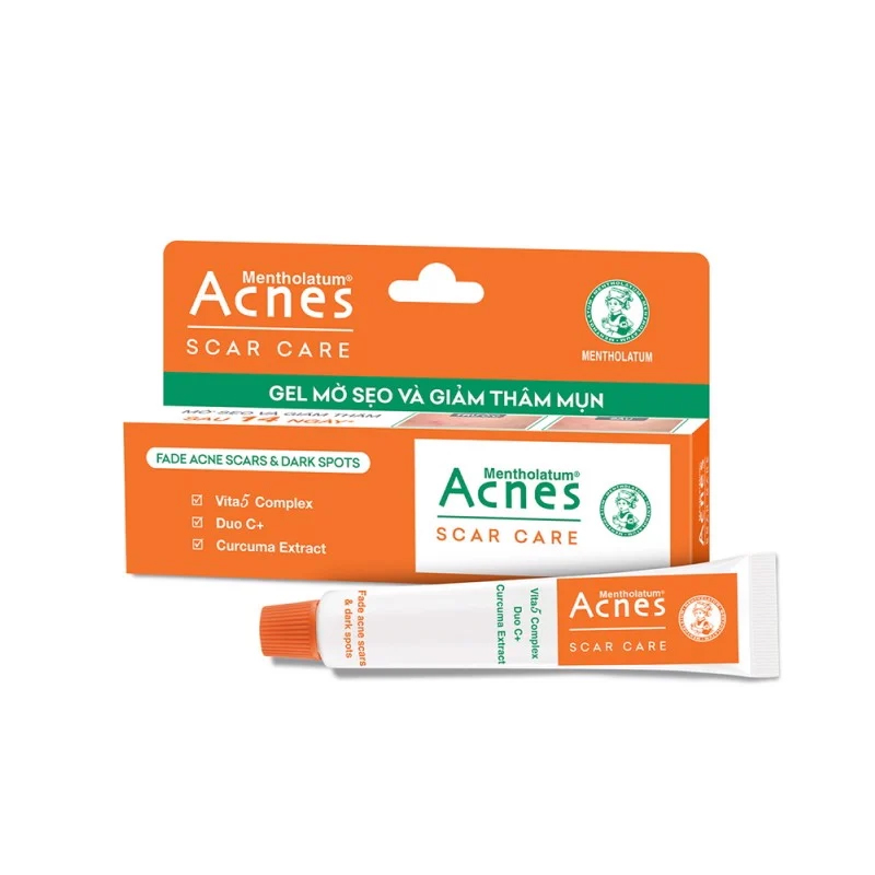 Kem dưỡng dạng gel giúp mờ sẹo và làm mờ vết thâm mụn acnes scar care 12g